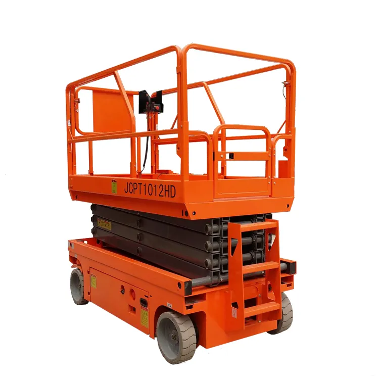 Mobil elektrikli hidrolik yüksek lift mini makaslı lift manlift skylift CE belgesi ile